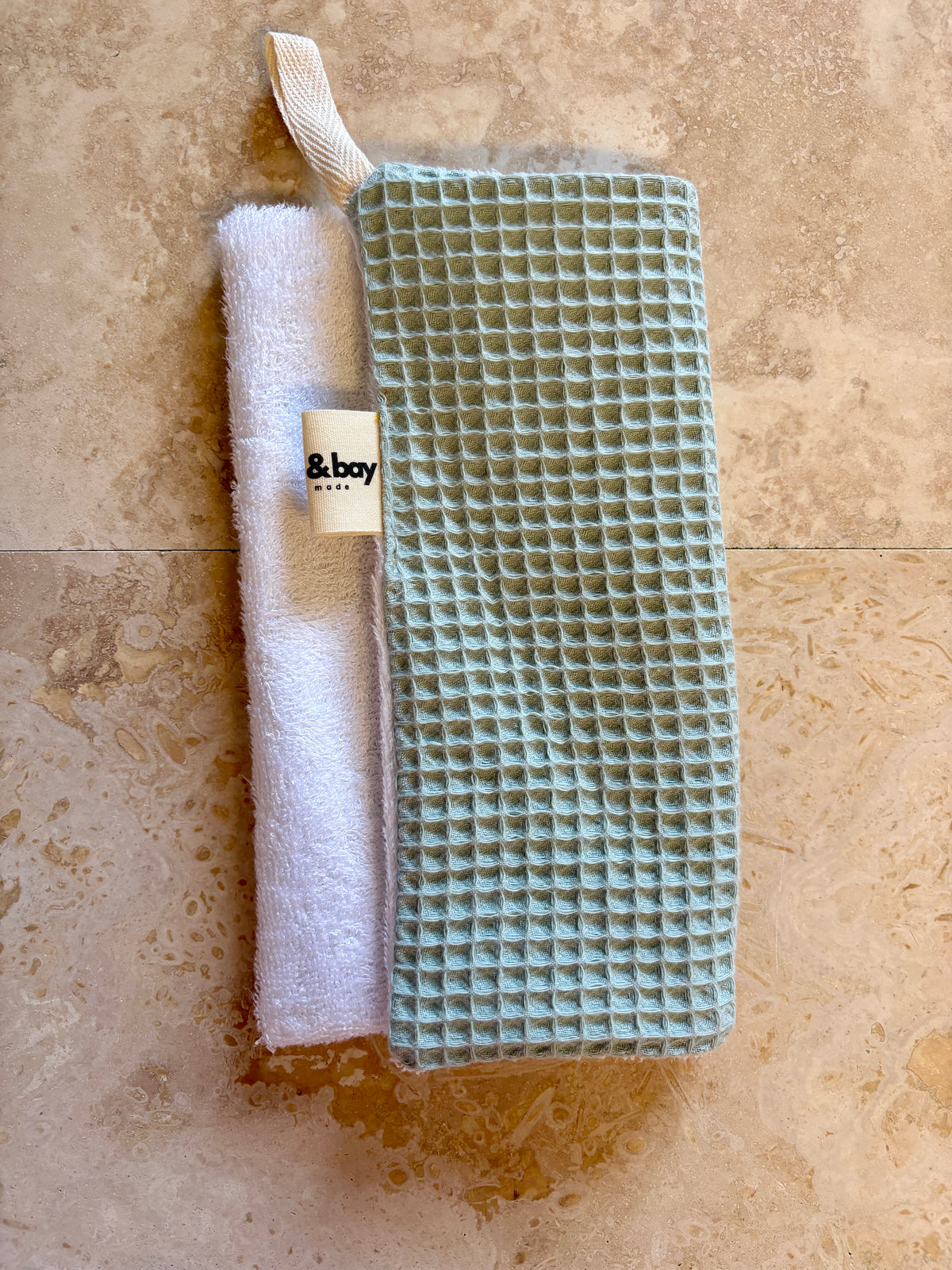 Bamboo & Cotton Waffle Cloths