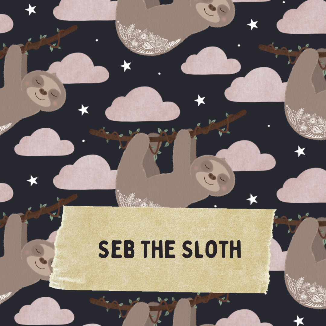 Seb the Sloth - Pick Your Own